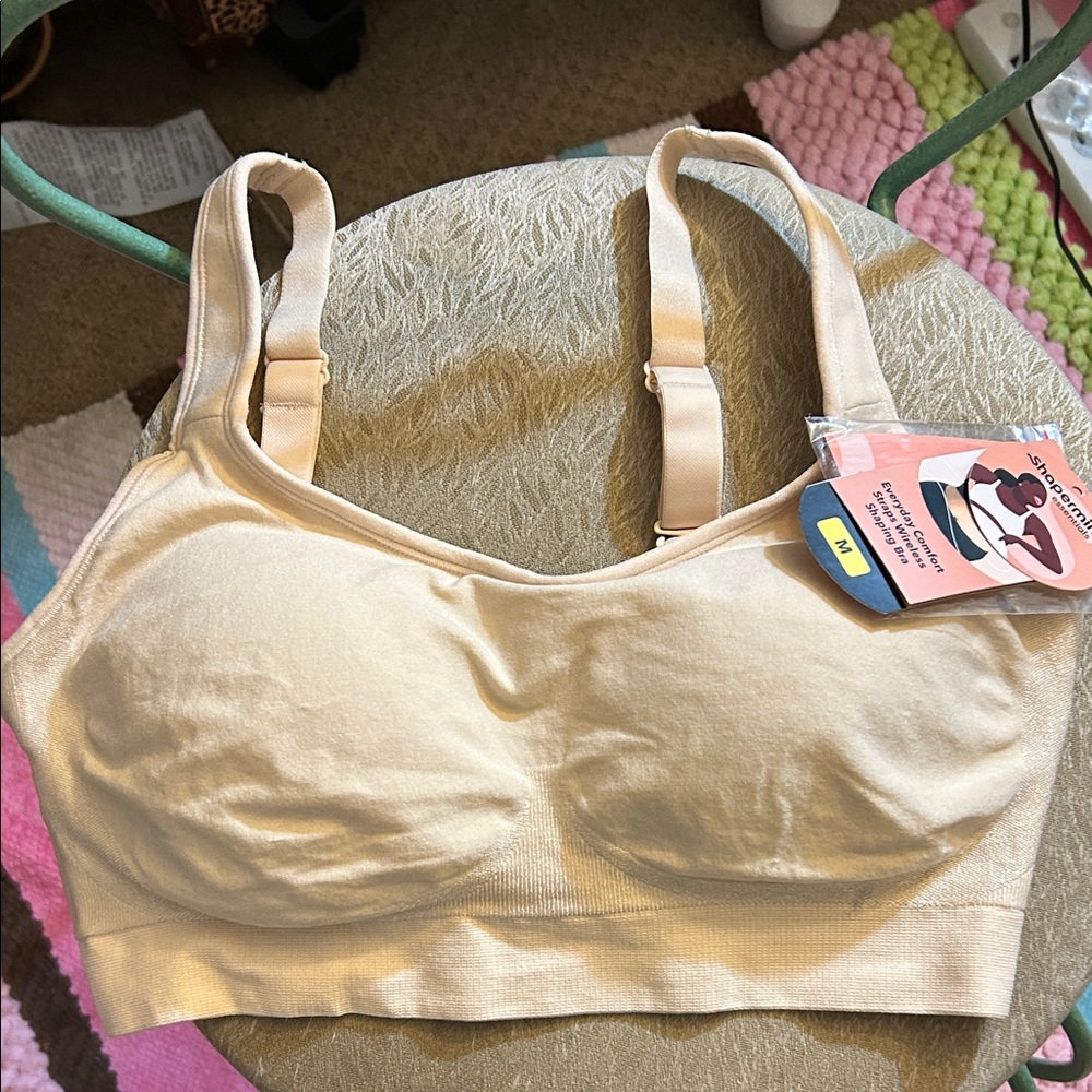 Shapermint Cream Comfort Bra